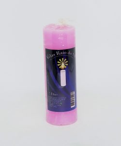 VELA 7 DIAS ROSA (CAIXA COM 24 PACOTES)